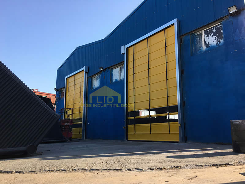 Yüksek Hızlı PVC Sarmal Kapılar
