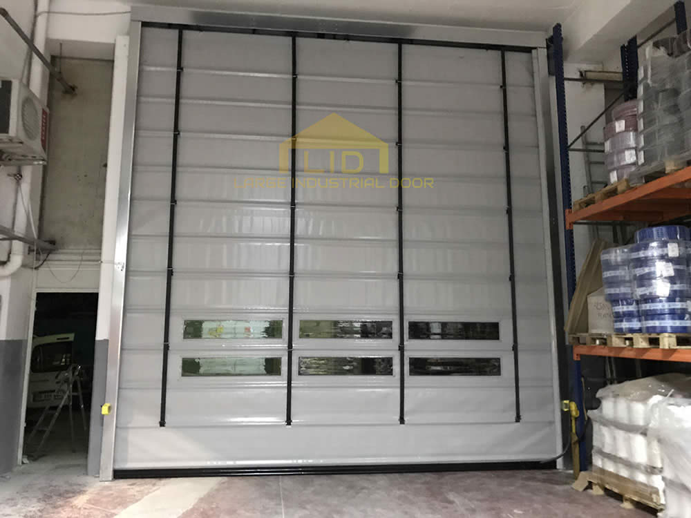 Yüksek Hızlı Katlanır PVC Kapılar